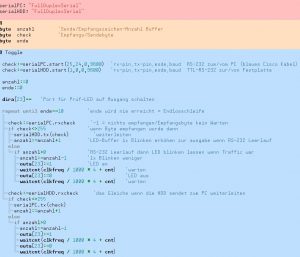 Spin-Code_RS-232-TTL transparent