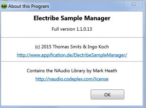 electribe sample manager